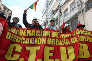 Bolivia pidió diálogo en medio de las protestas